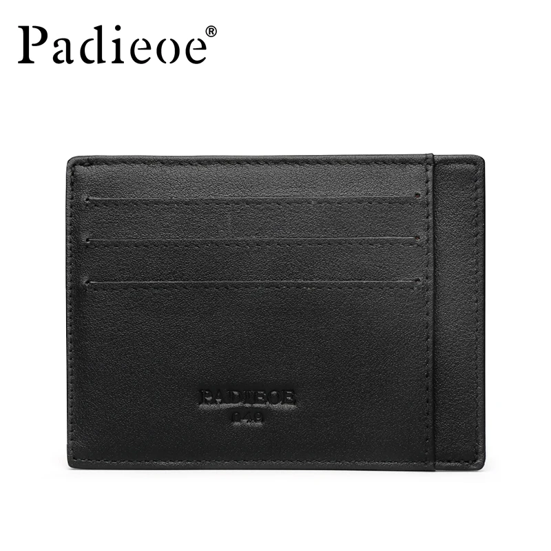 Padieoe 2019 г. новые туфли из натуральной кожи тонкий корпус карты Для мужчин s