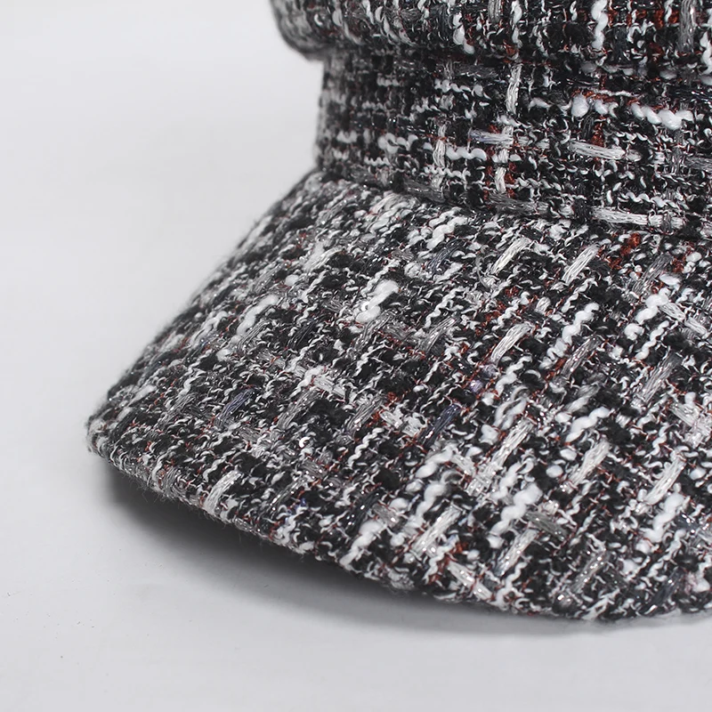 Женские шапки в стиле милитари ROSELUOSI модные на осень и зиму|Женские военные шляпы|