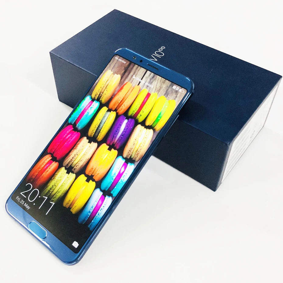 Huawei Honor V10 6 ГБ 64 Глобальный firmwarm NFC Смартфон вид 10 3750 мАч Android 8 0 AI процессор 5 99