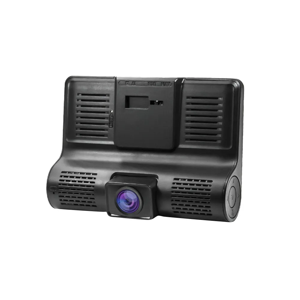 HGDO видеорегистратор видео регистратор 4.3 '' Три объектива Dashcam Full HD