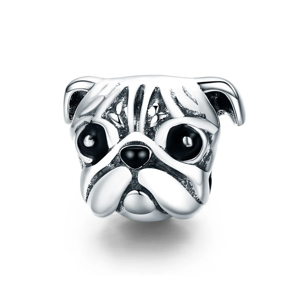 CY0645 ZMZY 925 пробы серебряный шарм домашних животных Бусины Fit Pandora Браслеты Коллекционирование для женщин подлинные ювелирные изделия подарок - Цвет: CY0645