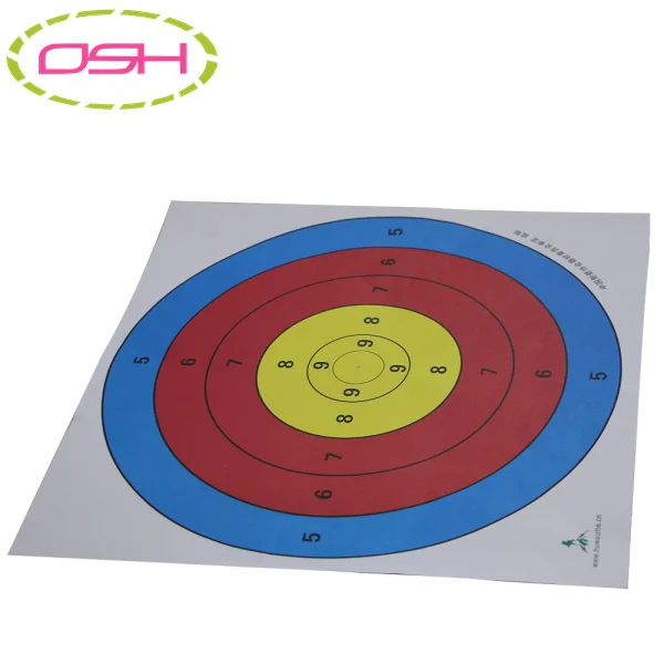 10 шт. 15 35 дюймов ArcheryTarget бумага 39*39 см лук стрелка принадлежности для охоты на