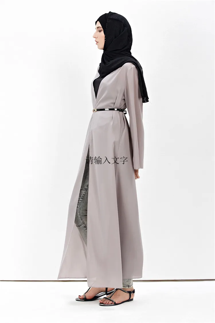 Черное кимоно Abaya женская верхняя одежда в Дубае турецкое пальто из Бангладеш