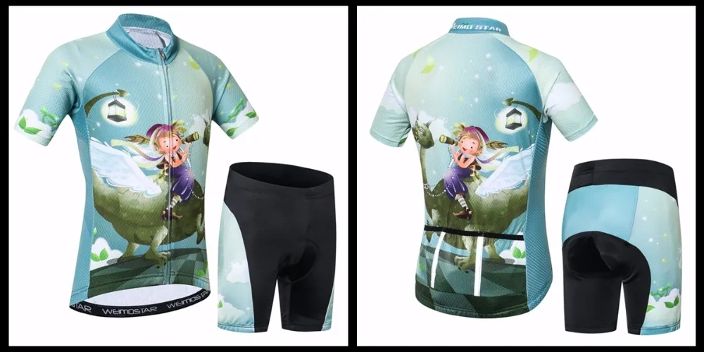 WEIMOSTAR детский велосипед одежда из трикотажа Лето mtb велосипед Джерси одежда Ropa Ciclismo Дети Открытый велосипед спортивная одежда Джерси