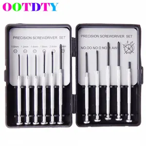 Комплект из 11 предметов, микро-отвертка, прецизионные часы, ювелирные изделия, очки, солнцезащитные очки, ремонт apr13 _ 35