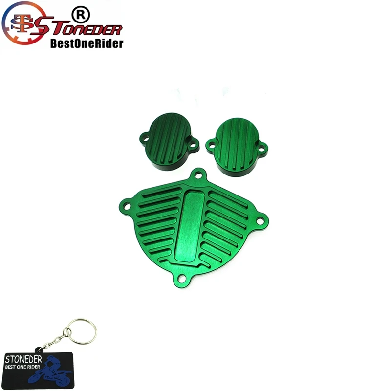 Green Клапанная крышка из сплава STONEDER для китайского YX 150cc 1P60FMJ 160cc 1P60FMK двигатель питбайк мотоцикл - Цвет: Green