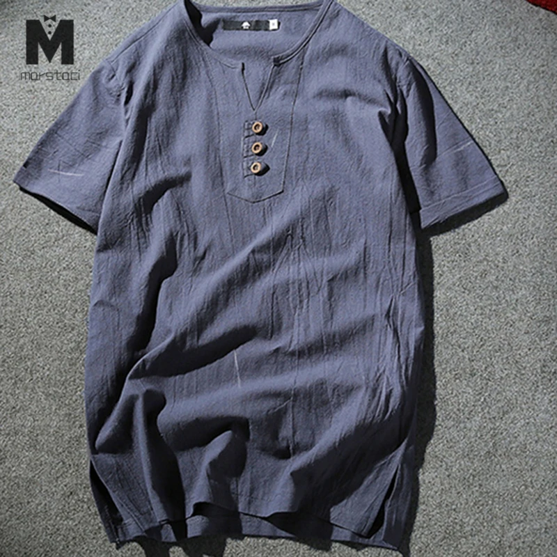 Marstaci 5XL мужское хлопковое белье Футболка мужская 2019 Летние повседневные футболки