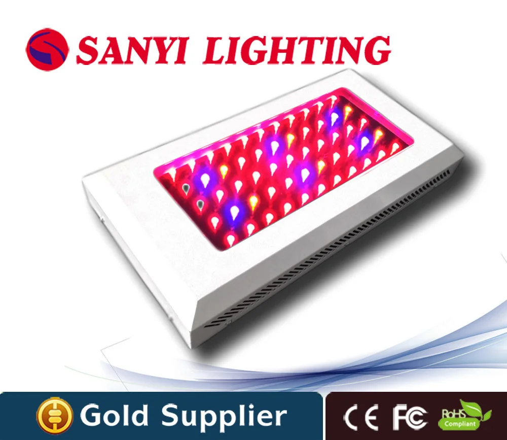 

165W LED Grow Light red blue 55pcs Leds Plant Lamp Best for Hydroponics Greenhouse Flowering Plant AC85-265V