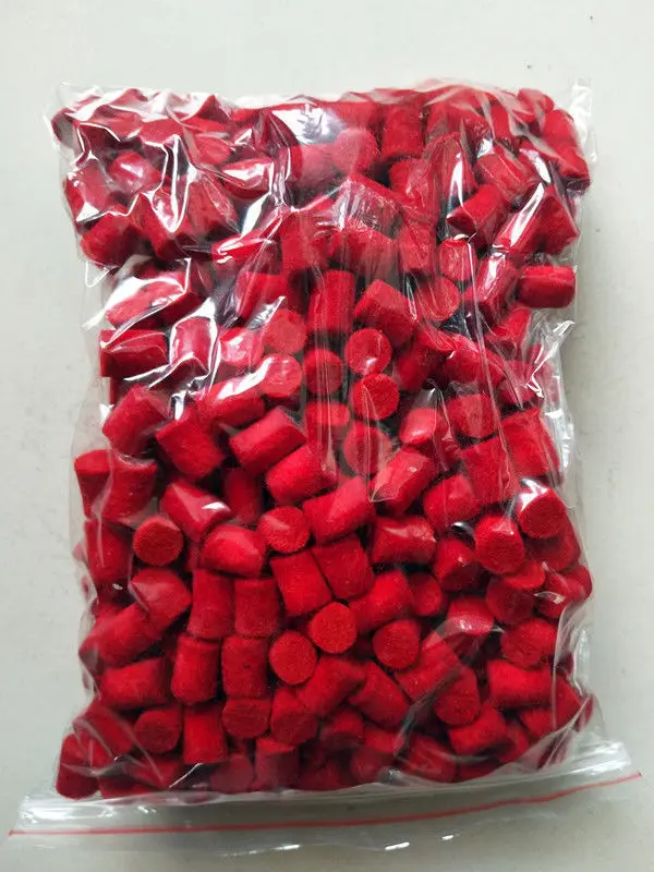 

50 Pcs Saxophone Bumper Felts Repair Parts Sax Accessories Red Colour