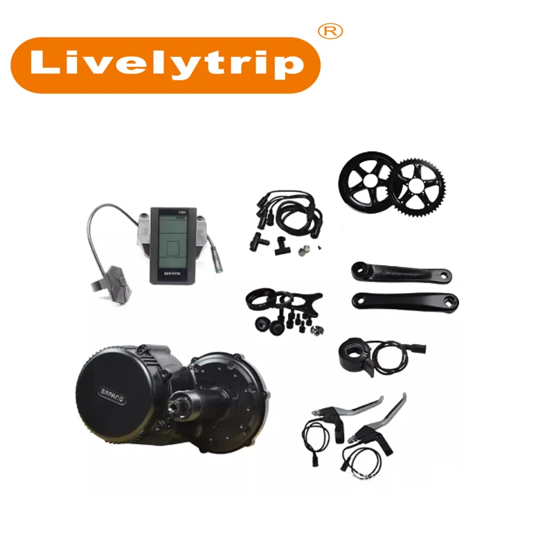 48V750W Bafang bbs02b среднемоторный привод 750 W bafang среднеразмерный мотор BBS02|8fun motor|crank