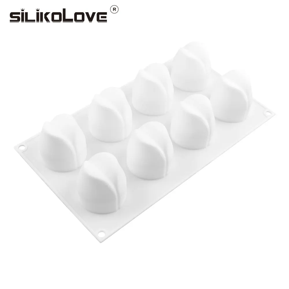 SILIKOLOVE 3D в форме розы Diy Свадебные силиконовые формы для Мусса украшения торта трюфель домовые Кондитерские инструменты