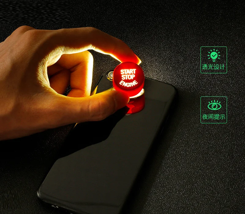 

ABS Car START Stop Engine Button sticker for 11-17 BMW 1 3 5 X1 X3 X5 X6 F01 F10 F11 F15 F16 F20 F21 F25 F30 F31 F48