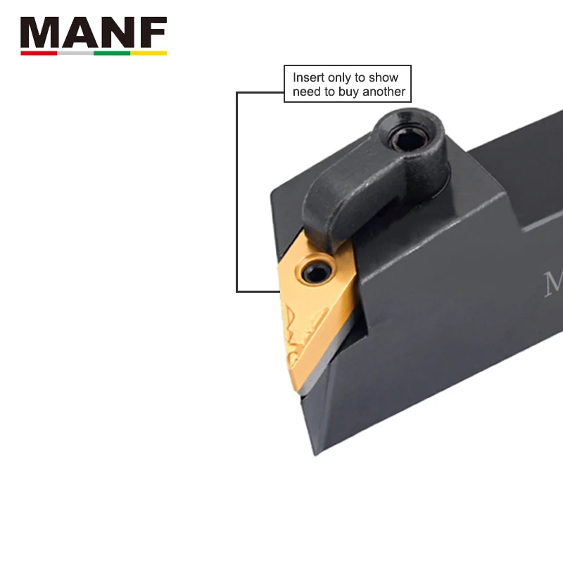 

MANF turning tool holder 20mm MVQNR-2020K16 CNC lathe Cutter External Turning Tools Holder Boring Metal Cutting Toolholders