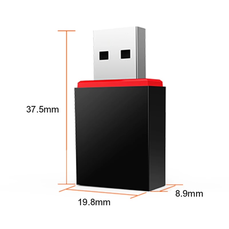 Мини адаптер Tenda U3 usb беспроводной сетевой 300 Мбит/с 2 0 портативная сетевая карта