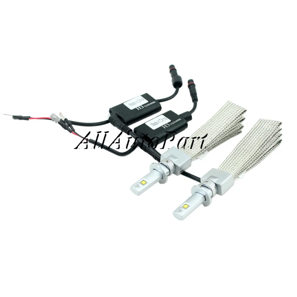H1 H3 H4 H7 H8/H9/H11 9005 9006 H13 80 W 6000 K супер яркий 6s белые светодиодные лампы для автомобильных фар(лампочка для машины для укладки фар Противотуманные фары