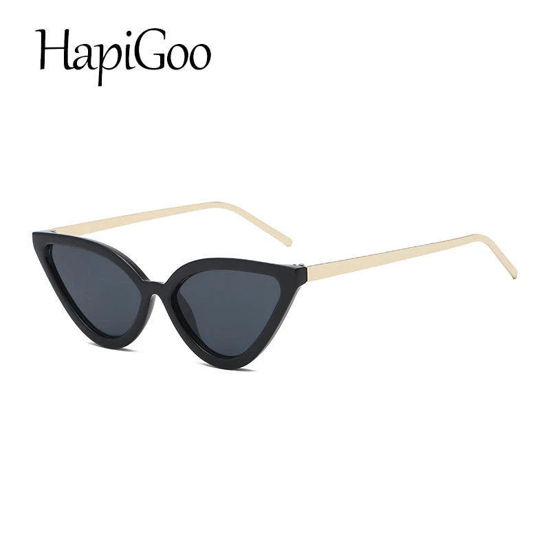HAPIGOO Для женщин солнцезащитные очки модные женские Винтаж небольшой Размеры