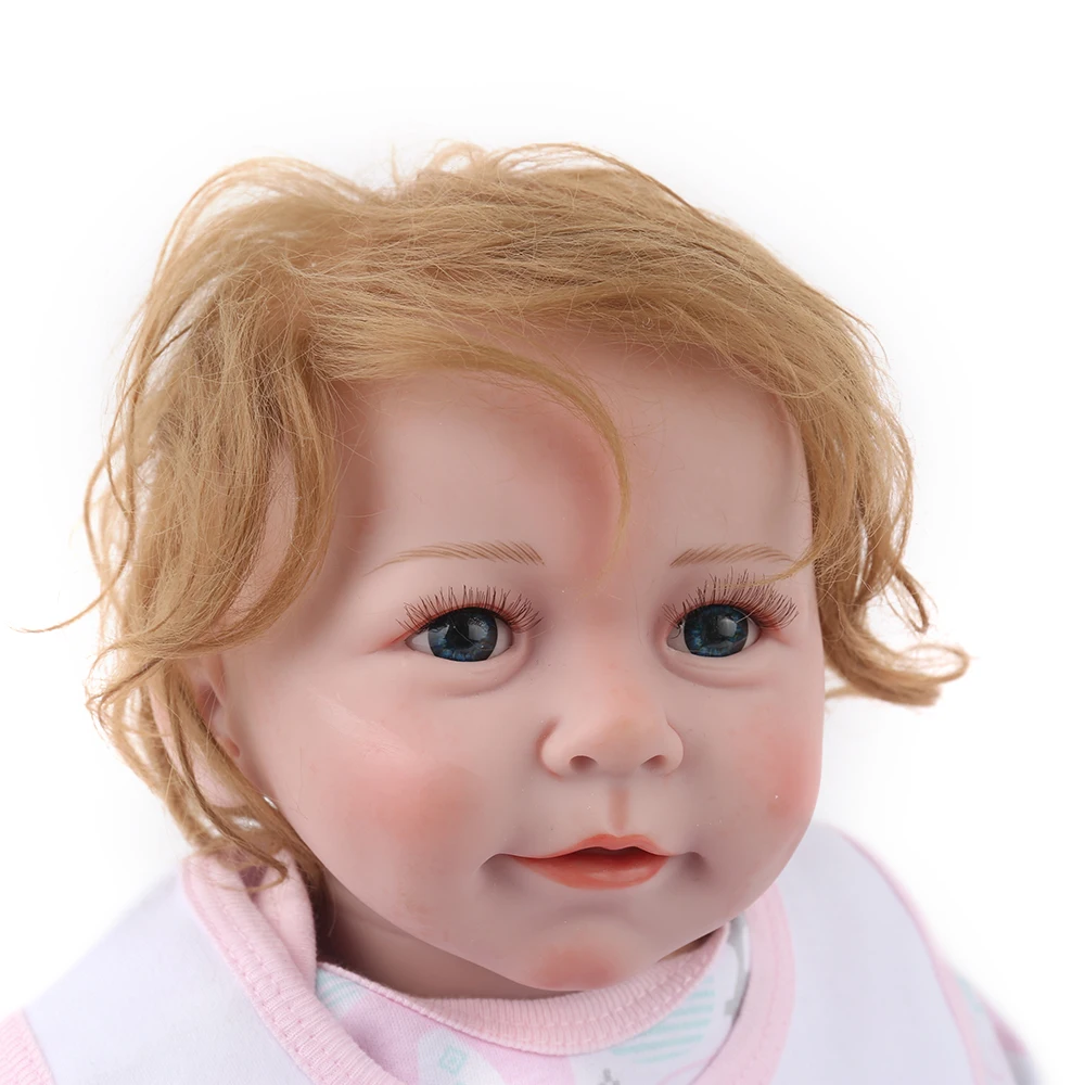NPKDOLL 22 дюйма 55 см силиконовые куклы для новорожденных ручная работа реалистичные