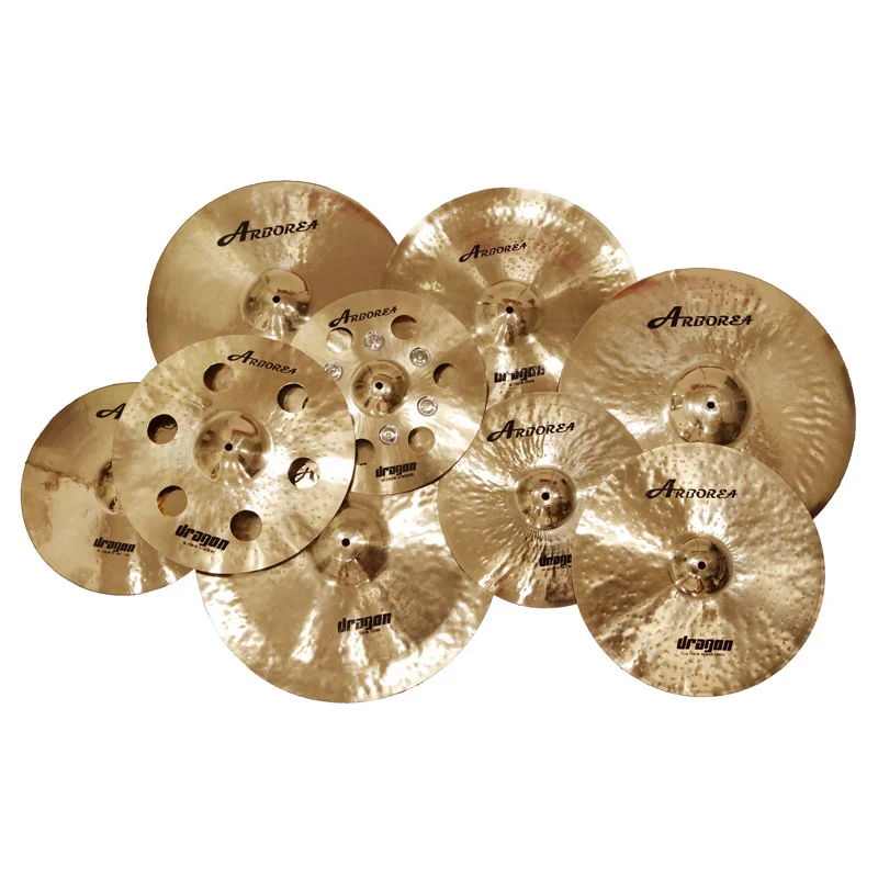 

Arborea Cymbal Dragon Series B20 10'' Splash Cymbal for Pop and Rock