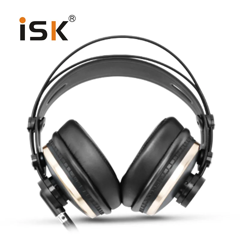 Профессиональные Накладные наушники ISK HD9999 Pro HD монитор полностью закрытые