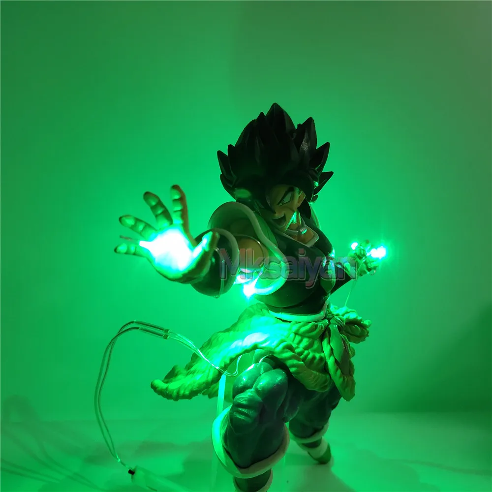 Dragon Ball лампа светодиодный фигурка броли ПВХ Модель Фигурки Dragon Ball Супер фигурка Broli DBZ DIY Lampara детские игрушки