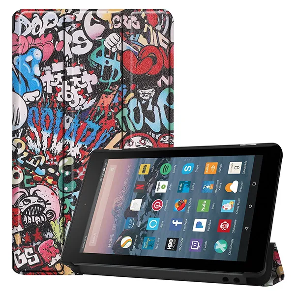 19FIRE7 SY TY Чехол для планшета для Amazon kindle fire HD 7 Чехол-книжка kindle fire HD " защитный чехол - Цвет: 19FIRE7 SY TY