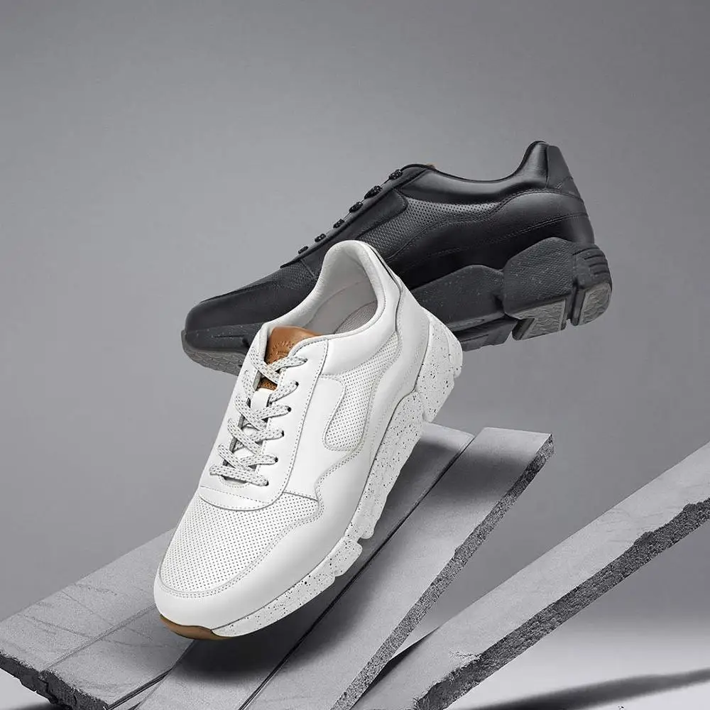 Xiaomi Youpin Men Ultralight Sneaker Fashion White Casual Sport Shoes Qimian Design Shock Absorption Breathable Male | Обувь