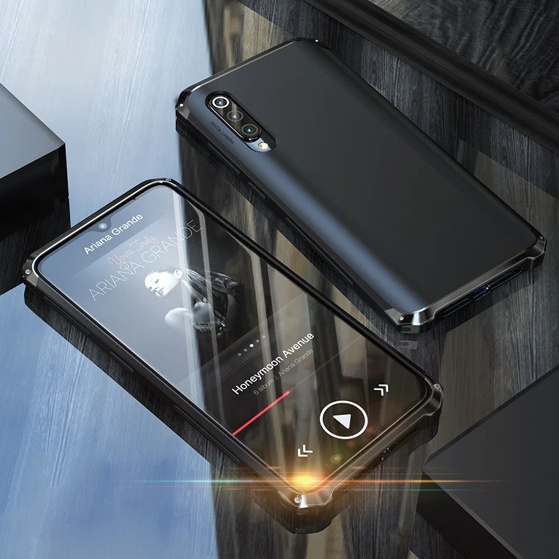 Роскошный противоударный защитный чехол для телефона Xiaomi mi 9 se металлический