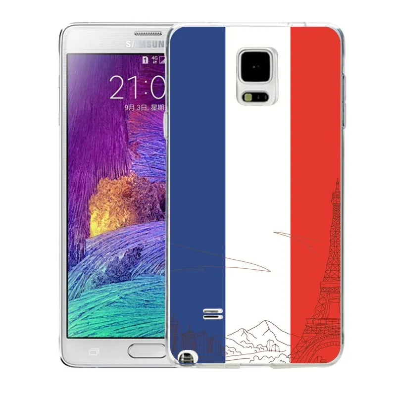 Qmswei ТПУ мягкий чехол для телефона samsung Note5 S8 s6 s7 edge s4 s5 s3 C5 C9 note3 note4 S9plus Волк флаг