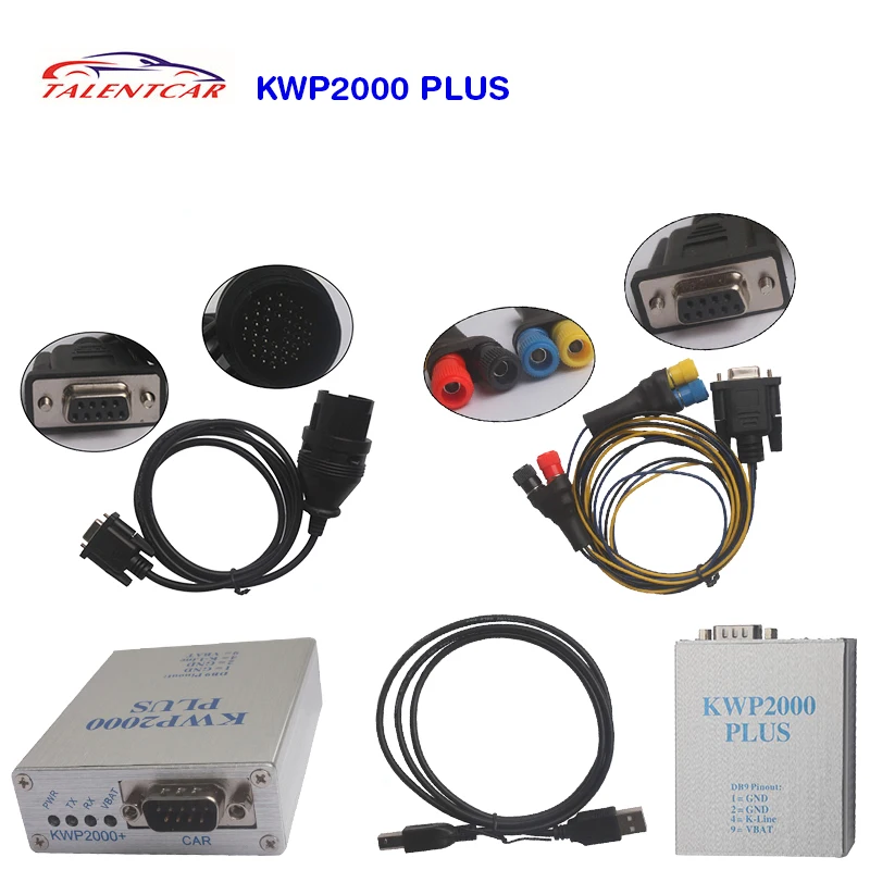 Высокое качество Лучшая цена KWP2000 Plus OBDII OBD2 ECU чип инструмент для настройки KWP 2000