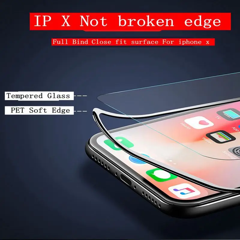 Xwmaki 3D полное покрытие экрана протектор Закаленное стекло для Apple iPhone XSmax Xr Xs 11 pro max