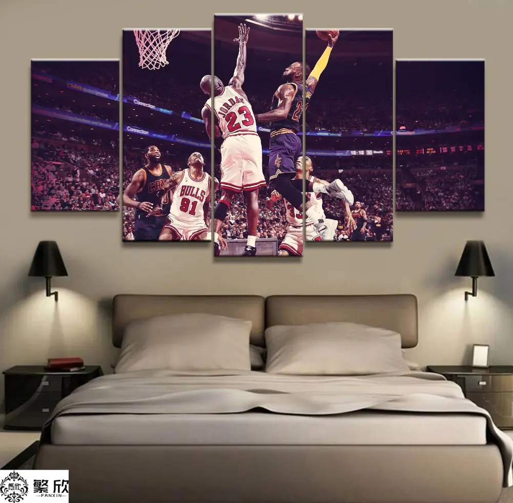 Цветные картины спортивный Баскетбол NBA Джордан Джеймс Коби карри 9 Росс