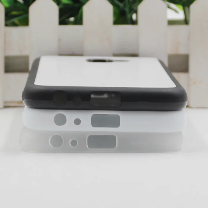

Wtsfwf DIY 2D Sublimation rubber silicone TPU+PC Blank Case for J6 Prime with Aluminum Inserts and glue 10pcs/lot
