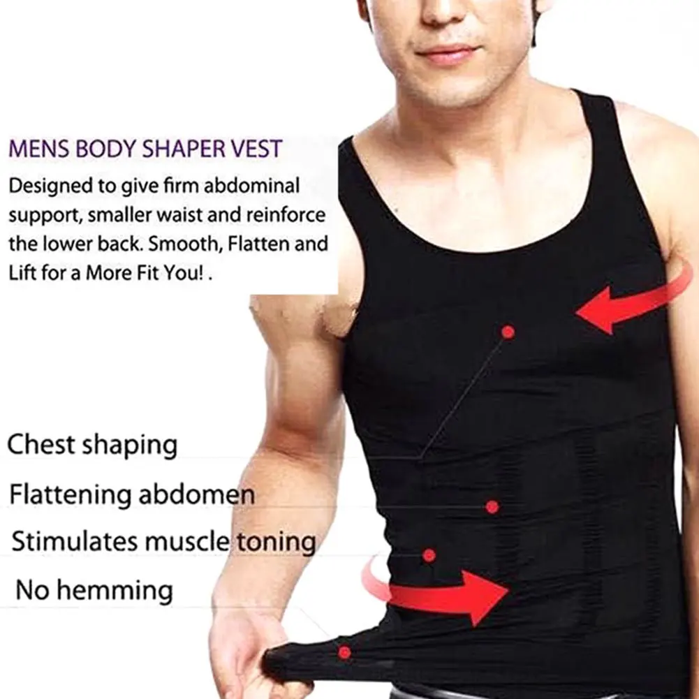 Корректирующее белье для мужчин подтяжки живота|men slimming|shaper vestmen slimming body |