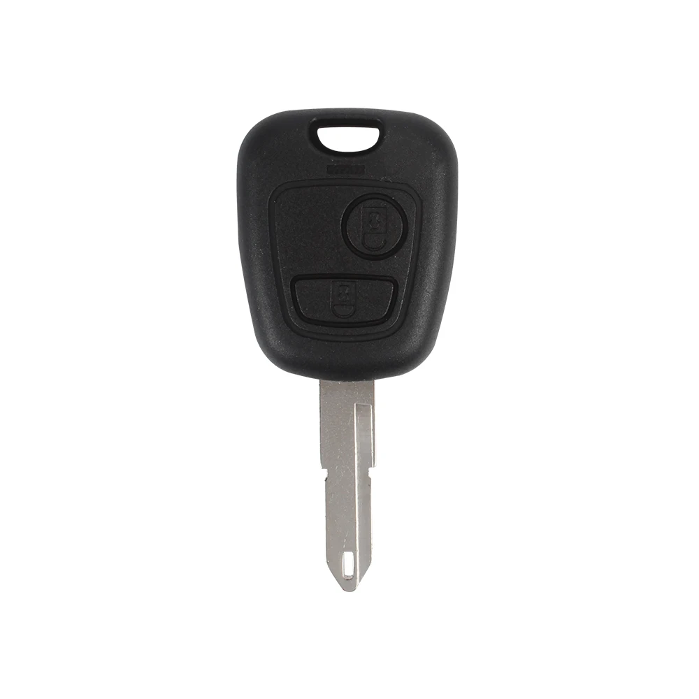 Vdiagtool 2 кнопки дистанционного авто ключ чехол оболочка крышка лезвие uucut для Peugeot