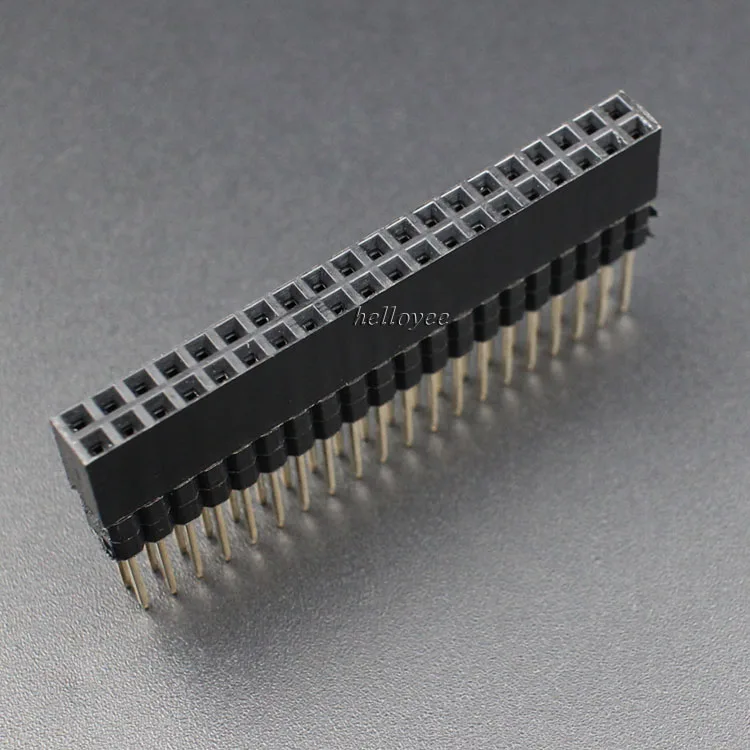 Hellotronics 10 шт./лот 8 5/5 0/10 5 мм Raspberry Pi A + B 2 3 4 Экстра Высокий 2x20 Pin разделители