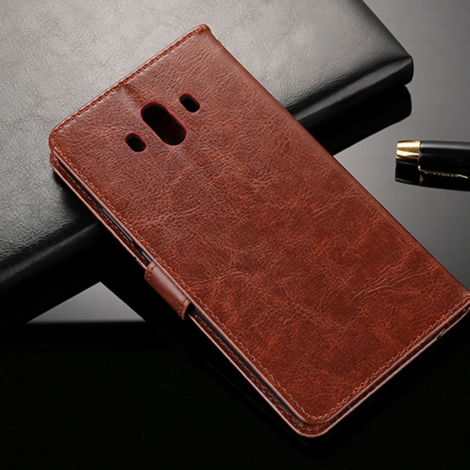 Роскошный кожаный в деловом стиле Не доставая его из чехла для huawei Коврики 20 Lite P20