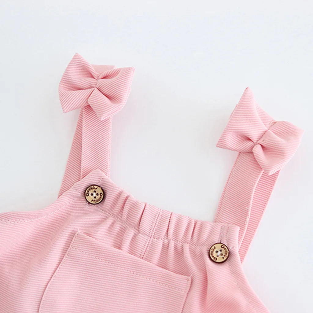 Детская одежда для малышей полосатая рубашка без рукавов девочек + шорты на