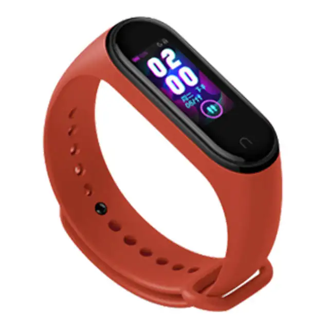 original Orange Original Xiaomi Mi Band 4 Strap Silicone Wristband Bracelet Xiaomi Band 4 3 Mi band4 Miband4 Pink Wrist Straps Xiomi Mi Band 4 - Цвет: original Orange