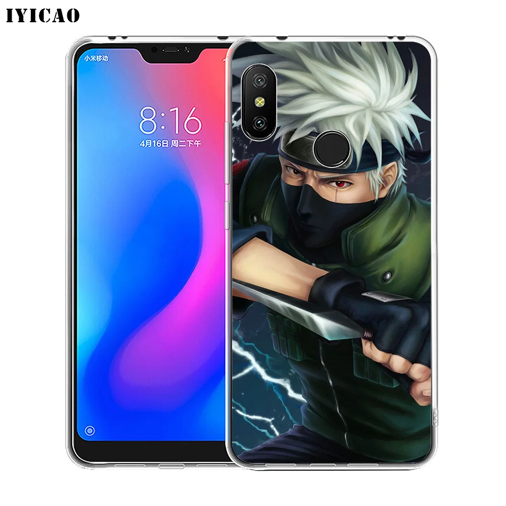 IYICAO Мягкий силиконовый чехол для телефона Наруто Какаши Xiaomi Redmi 4A 5A 6A Note 7 6 5 Pro Plus 4X