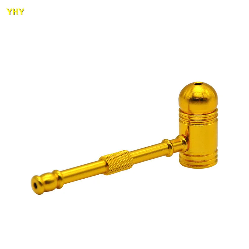 Новая маленькая металлическая молотковая трубка многоцветная прочная из