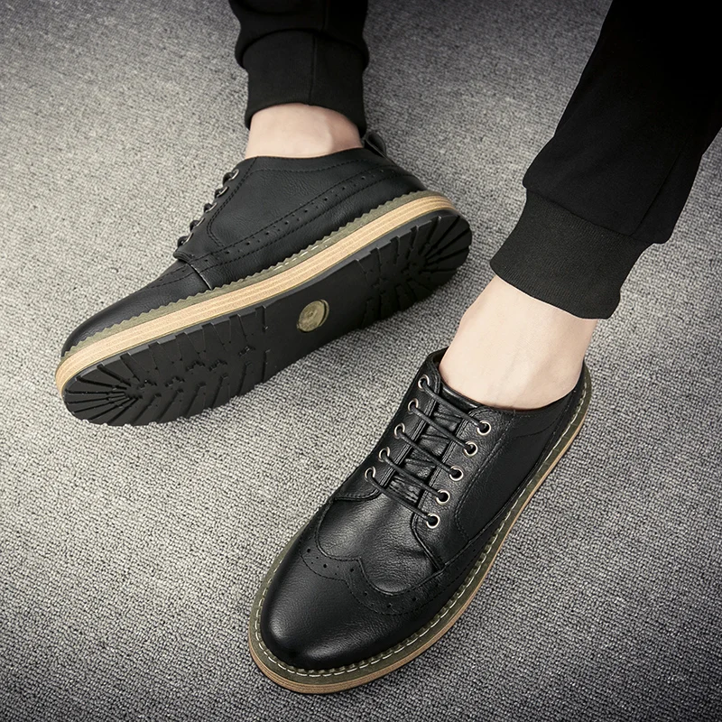 Мужская повседневная обувь на плоской подошве; zapatos hombre; оксфорды; мужские кроссовки из натуральной кожи; дышащая мужская обувь; сезон весна-лето