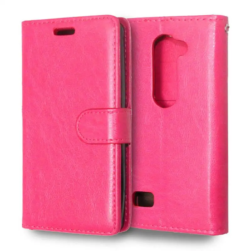 Винтажный чехол-кошелек из искусственной кожи с откидной крышкой для LG Leon C40 4G LTE