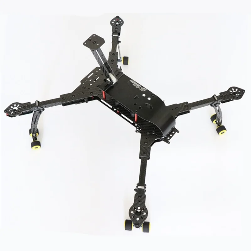 DH410 pro беспилотный Квадрокоптер FPV 3K чистая углеродистая складная рама с шасси 410 мм Колесная база