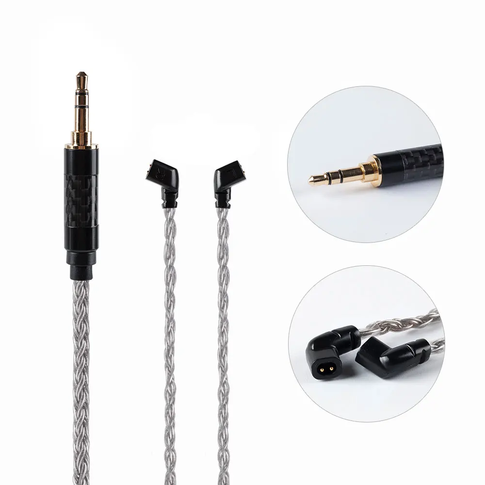 Лидер продаж! 2019 HiFiHear 16 Core посеребренный серебряный кабель MMCX/2Pin разъем 4 4/3 5/2 5 мм