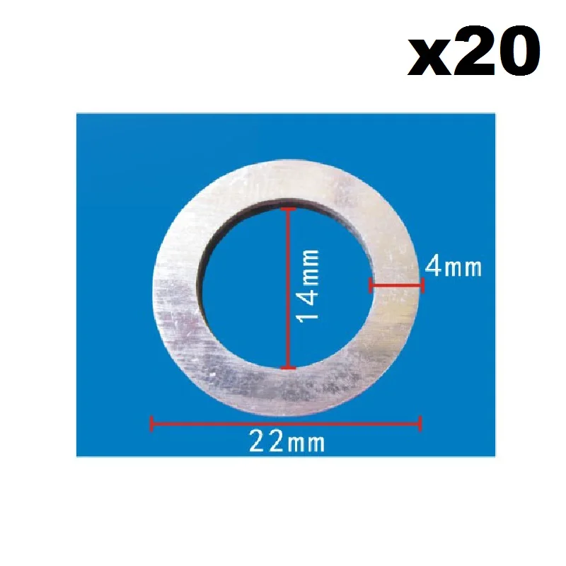 

20x For Honda Oil sump srew aluminum pad