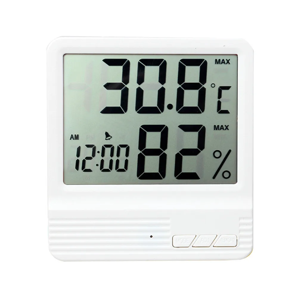 -50 ~ +70 AubigDigital LCD Electronic Temperature Humidity Meter Hygrometer Weather Station Thermometer Dsiplay with Alarm Clock |