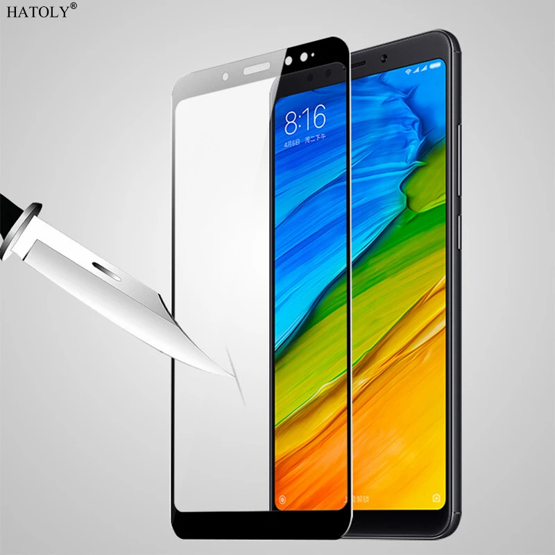 2 шт. закаленное стекло для Xiaomi Redmi Note 5 Pro защита экрана полное покрытие пленка