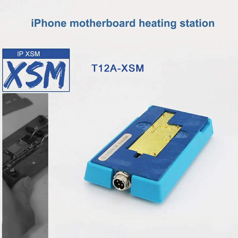 T12A-XSM Handle Для iPhone X/XS MAX SS-T12A материнская плата для iPhone сепаратор нагревательная станция cpu IC чипы разборка клей для удаления - Цвет: T12A-XSM Handle
