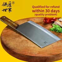chinese chef knife handmade forged stainless steel kitchen knives sharp vegetable meat fish slicing knife cuchillos de cocina