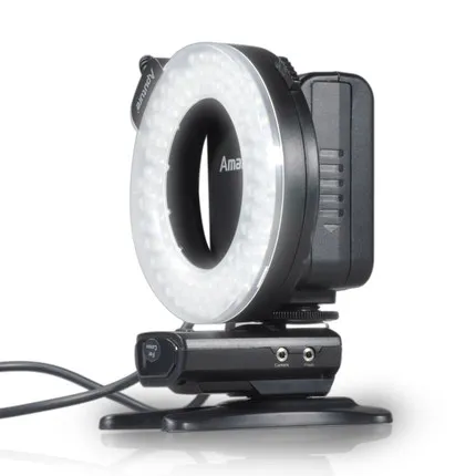 Aputure Amaran Halo AHL H100 CRI 95 + светодиодный макро кольцо вспышка света AF Assist 49 77 мм